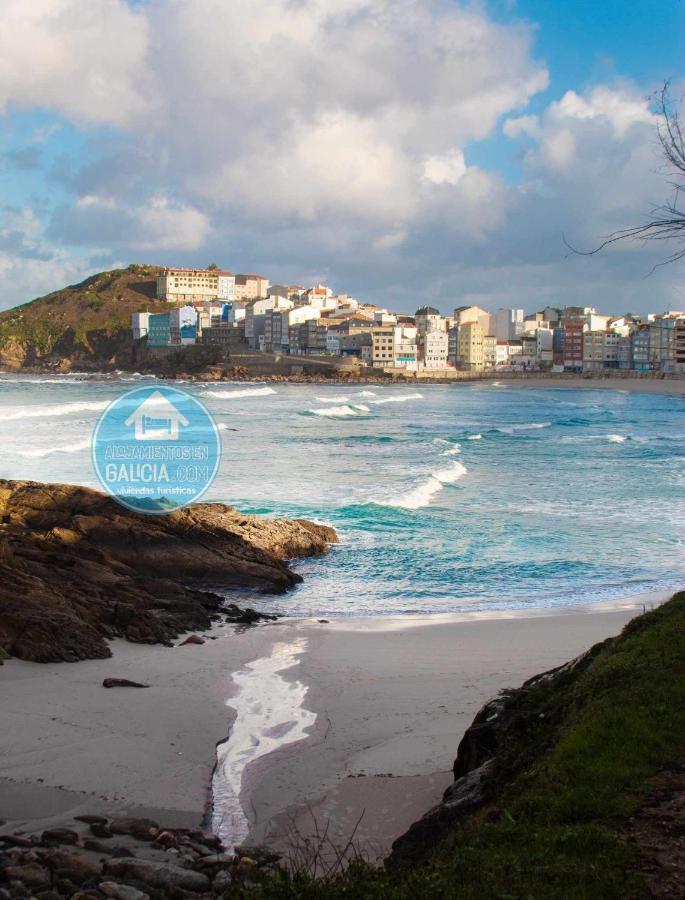 Ag Miramar Malpica X4 Vistas Playa Costa Da Morte Malpica de Bergantiños Exterior foto