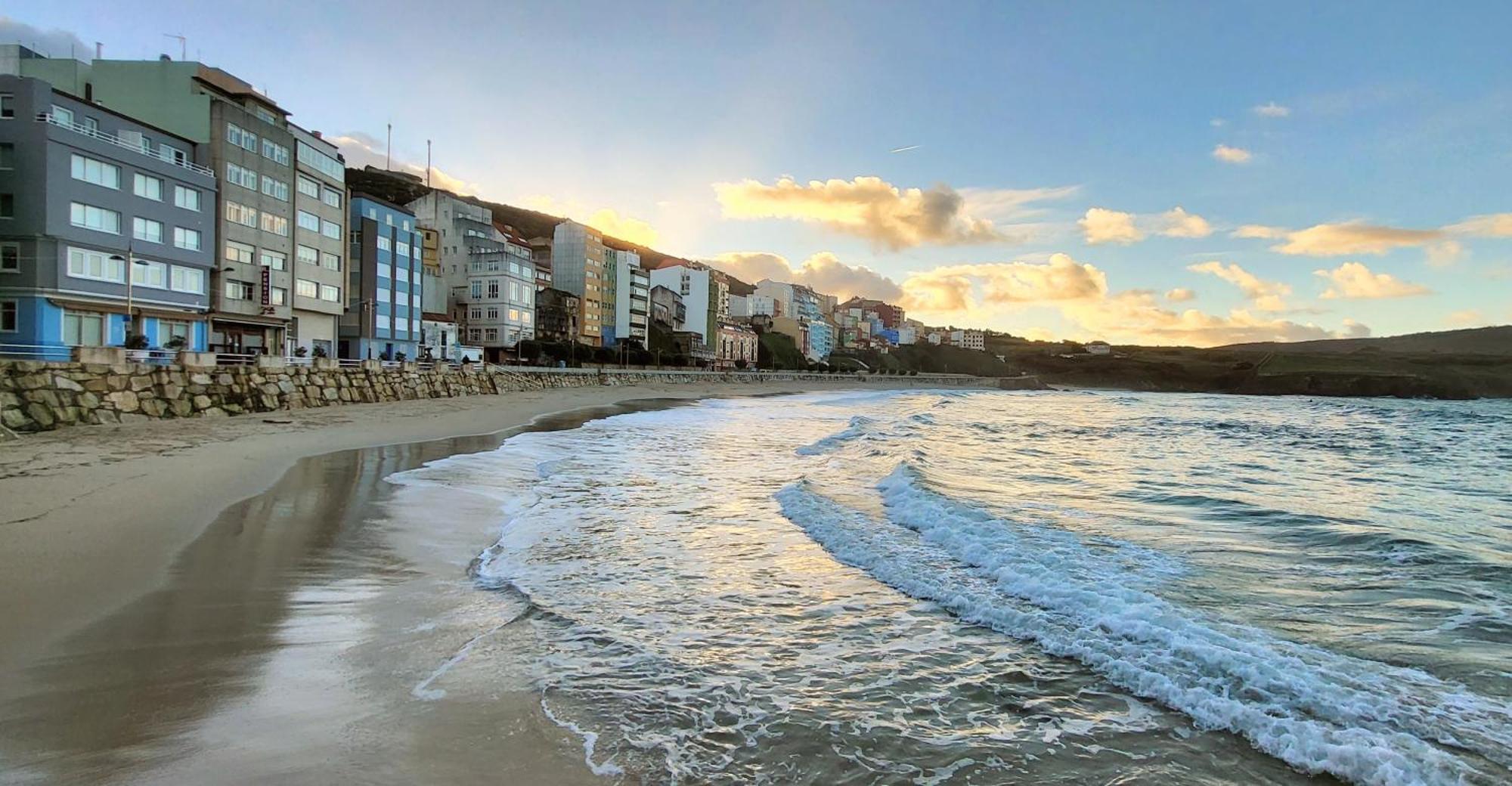 Ag Miramar Malpica X4 Vistas Playa Costa Da Morte Malpica de Bergantiños Exterior foto